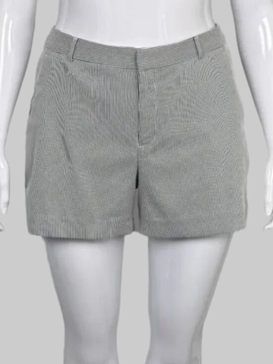 Banana Republic Pants - Banana Republic Tailored Pinstripe Shorts - Size 14